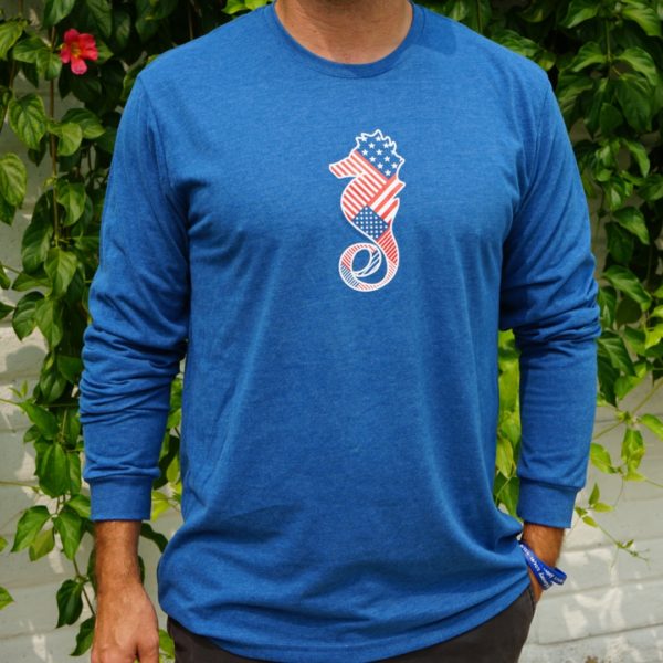 Oh Say Can You Schmee Longsleeve American Blue - Image 2
