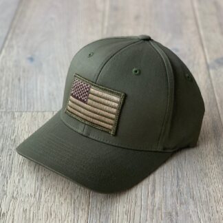 Flex Fit Patriot Hat® Olive