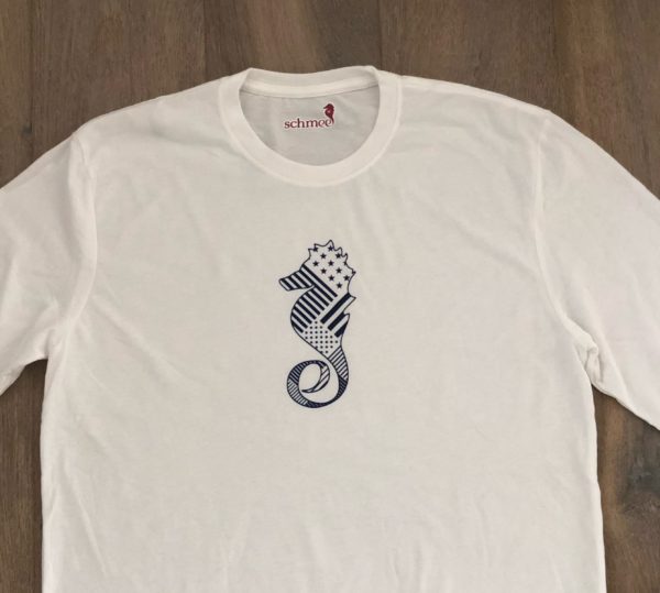Don't Tread on Schmee Longsleeve Summer White - Image 2