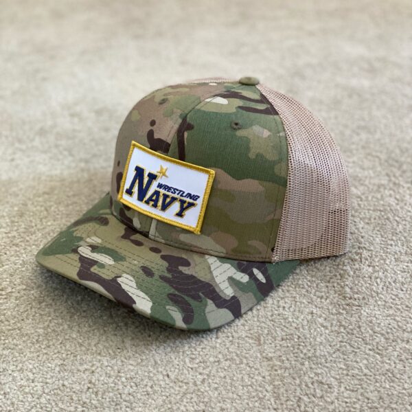 Navy Wrestling Trucker