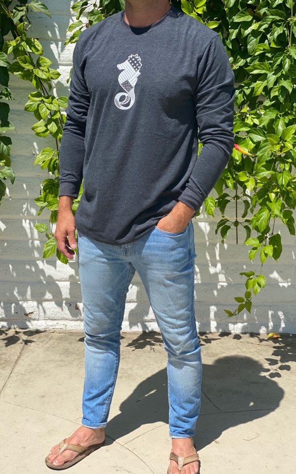Oh Say Can You Schmee Longsleeve Charcoal - Image 4