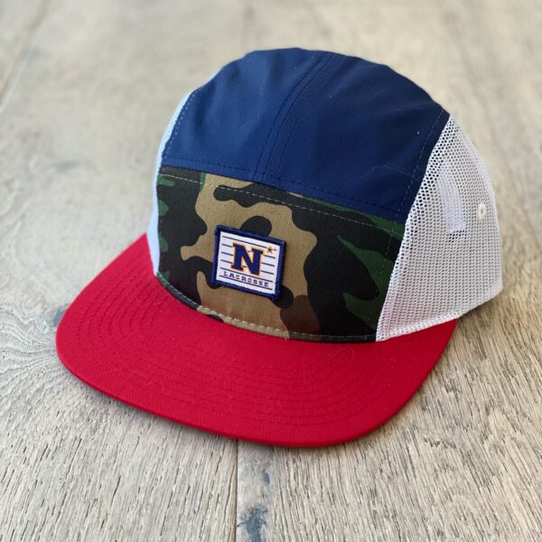Navy Lax Summer Strap-back