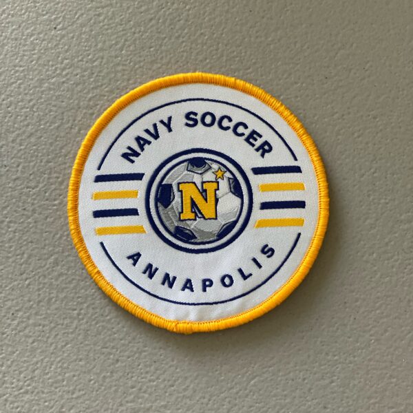 Navy Soccer Flight Suit Patch