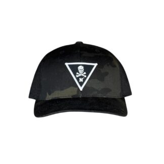 Fear The Bones Dark Camo Trucker