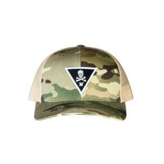 Fear The Bones Light Camo Trucker
