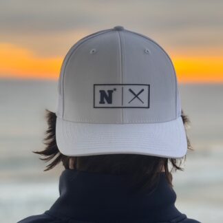 Navy Baseball Trucker White