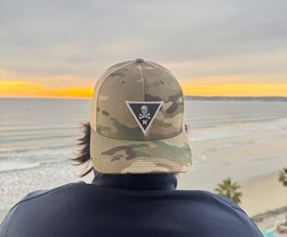 Fear The Bones Light Camo Trucker - Image 2